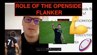 ROLE of the OPENSIDE FLANKER in RUGBY [upl. by Lsil]