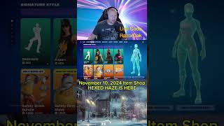 HEXED HAZE Heres the Item Shop for November 10 2024  fortnite shorts gaming [upl. by Ytsirc]