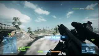 A VOIR BF3 PompeSnipe USAS12 AMAZING [upl. by Tiphani387]