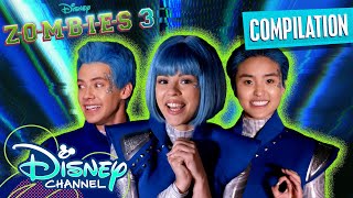 ZOMBIES 3 Alien Stories 🛸  BTS  Compilation  Disney Original Movie  disneychannel [upl. by Olodort]