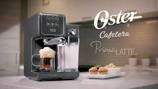 Paso a paso 👉 Cómo preparar tu Cafetera Oster® PrimaLatte™ Touch BVSTEM6801M antes de su primer uso [upl. by Yks]