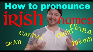 How to Pronounce Irish Names 🗣️👂🇮🇪☘️ and other Irish words A quick guide [upl. by Bird]