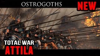 Total War Attila  Ostrogoths Reveal [upl. by Frech515]