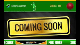 Tanzania Women vs Uganda Women live  2nd SemiFinal WT20 WC Qualifier 2023 [upl. by Glori]