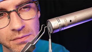 SPINE TINGLING ASMR Ear Examination 👂😴 Ultra Sensitive Personal Ear Cleaning Checkup [upl. by Narrad]