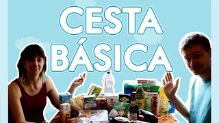 QUANTO CUSTA UMA CESTA BÁSICA NA ALEMANHA Custo de vida em Berlim 2014 🇩🇪  Alemanizando [upl. by Liba]