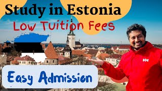 Study in Estonia in 2024  Low Tuition Fees amp Scholarship  এস্তোনিয়াতে উচ্চশিক্ষা ২০২৪ 🇪🇪 [upl. by Shelman]