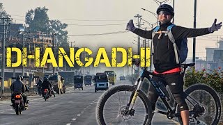 Dhangadhi  cycle lane vlog  cycle lane in Nepal [upl. by Vitek]