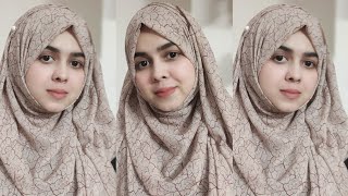 Full Coverage Hijab Tutorial With Borka hijabtutorial hijab hijabstyle [upl. by Atsirk326]