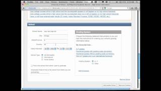 University of Illinois SelfReported Academic Record SRAR Tutorial Part 3 School Info [upl. by Cristobal133]