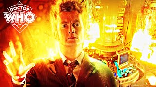 Doctor Who  60th Anniversary Specials  The Tenth Doctor Regenerates  Rescored and ReEdited [upl. by Hillard56]