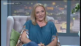 Flávia Reis  Entrevista  RTP Madeira Viva [upl. by Vonni]