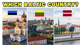 Baltic States Which is the Best Baltic Country to LiveWork and Intvest [upl. by Ahkeber]