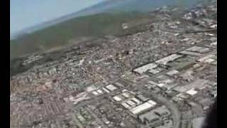 United Airlines Boeing 747400 takeoff at San Francisco [upl. by Ailekahs]