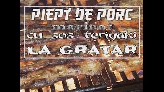 Frigarui din piept de porc marinat cu teriyaki la gratar  Bucataria lui Radu [upl. by Kaye]