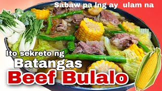 FAMOUS BEEF BULALO RECIPE ala Batangas SABAW PA LNG ULAM NA  TRENDING BULALO BUSINESS [upl. by Nitsir]