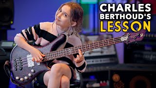 I Learned Charles Berthouds Slap Bass Lesson [upl. by Hufnagel872]