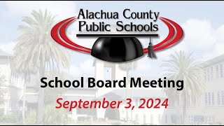 School Board Meeting 9324 [upl. by Annaeed]