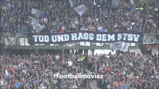 Hannover Ultras freuen sich auf Eintracht Braunschweig Hannover vs Braunschweig [upl. by Aitra952]