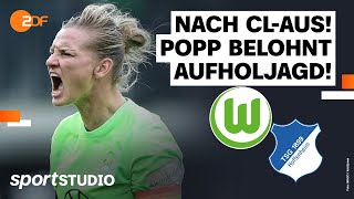 VfL Wolfsburg – Hoffenheim Highlights  FrauenBundesliga 5 Spieltag Saison 202324  sportstudio [upl. by Brunelle29]