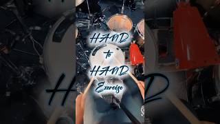 Hand to hand exercise handtohand drums drummer drumming epicdrums [upl. by Ardnasak]