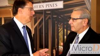 Governor Pat McCrory Talks With Furniture Today At High Point Market [upl. by Lewanna]