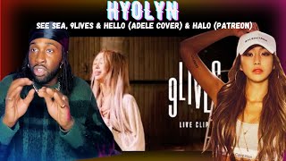 British Vocalist Albert Gold Reviews HYOLYN  See Sea 9Lives Hello Cover amp Halo Patreon [upl. by Jae]