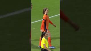 Bittersweet match for the 18yearold as Netherlands lost 21 to USWNT 🫠 [upl. by Vrablik112]