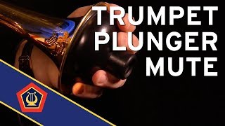 How To Improve Your Jazz Trumpet Plunger Mute Technique [upl. by Gerek]