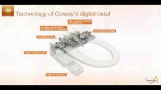 Coway Technology Electronic Bidets System [upl. by Ayekehs432]