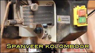 Timmertip 1605 Spanveer kolomboor gebroken [upl. by Avenej]