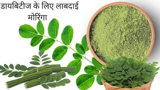 Moringa benefits for diabetes डायबिटीज के लिए लाबदाई मोरिंगा [upl. by Bittner594]