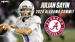 2024 Alabama commit Julian Sayin  1 Player in California 🏈  HIGHLIGHTS 🎥 [upl. by Rusticus]