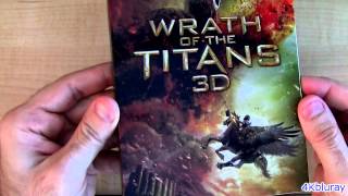 Wrath of the Titans 3D blu ray Unboxing Review Mirror Mirror bluray update [upl. by Shari]