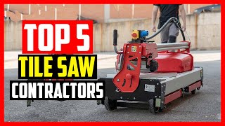 🔹Best Tile Saw for Contractors in 2023 [upl. by Irama]