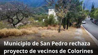 Rechazan proyecto a vecinos de Colorines  Sierra Madre News [upl. by Llerad]