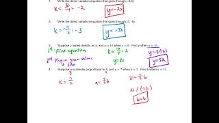 Alg 1 Notes 3 7 [upl. by Aihtebat]