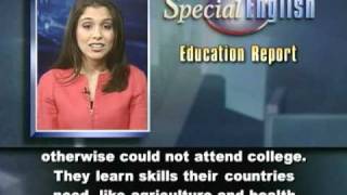 VOA Learning English  Education Report  393 [upl. by Joelly]