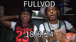 18 AUGUST FULL 2XRAKAI VOD RAKAI X RICHTHEKID [upl. by Ssegrub353]