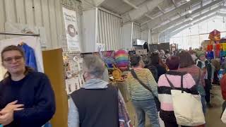 Inside a Rhinebeck Vendor Hall [upl. by Yancy]