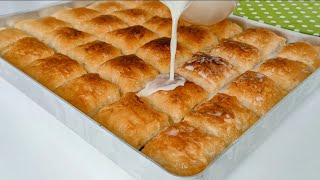 TAM ÖLÇÜLÜ ✅ SOĞUK BAKLAVA TARİFİ 💯 [upl. by Nirtiac]