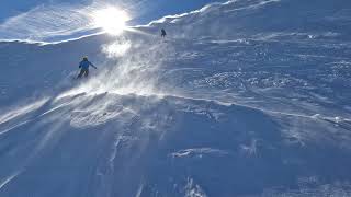 Cornice Bowl  Mammoth Mountain 20220101 [upl. by Neersan]