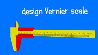 Vernier caliper  Explained and animated with 3d [upl. by Mashe]