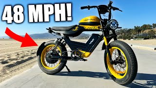 The NEW 72 Volt HappyRun G100 Pro ebike is a Speed Demon 😈 [upl. by Tshombe19]