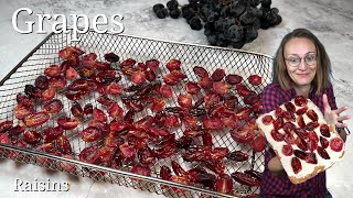 Grapes Air fryer  Raisins Friteuse à air [upl. by Assiruam]