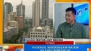 NTG Pateros nakikiagaw na rin sa Fort Bonifacio [upl. by Ayatal]