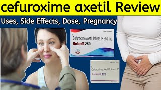 Cefuroxime axetil 500 mg 250 mg  Cefuroxime axetil 500 mg kis kaam aati hai  Uses Side Effects [upl. by Ydnih679]