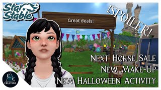 SSO  SPOILER  Next Horse Sale New MakeUp and Halloween Activity released [upl. by Lello]