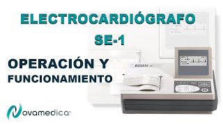 ✅ CÓMO FUNCIONA EL ELECTROCARDIÓGRAFO SE1 EDAN 🚀OPERACIÓN Y FUNCIONAMIENTO [upl. by Eimor477]