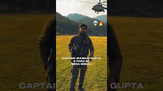 Remembering Captain Shubham Gupta SM 9 Para Sf on his birth anniversary ♥️🇮🇳  parasf indianarmy [upl. by Dusa]